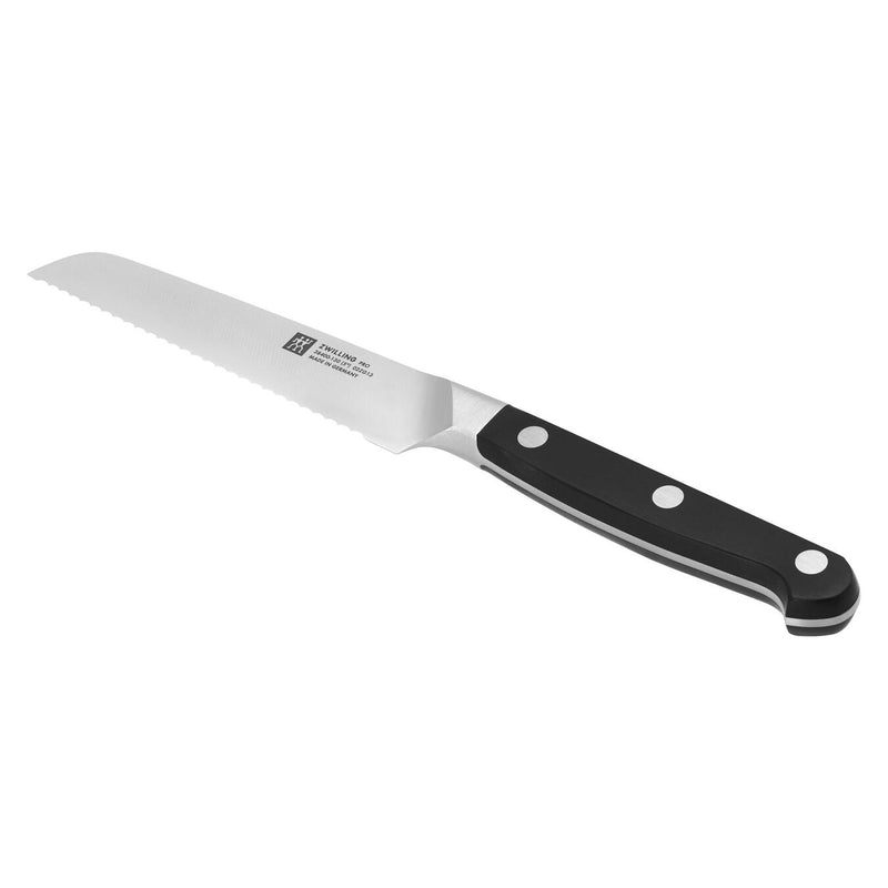 Load image into Gallery viewer, Zwilling Pro 5&quot; Serrated Utility Knife
