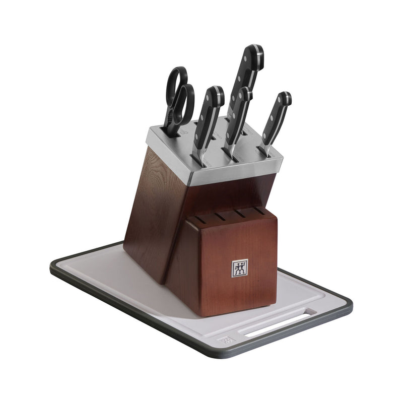 Load image into Gallery viewer, Zwilling Pro 7-Piece Self-Sharpening Knife Block Set
