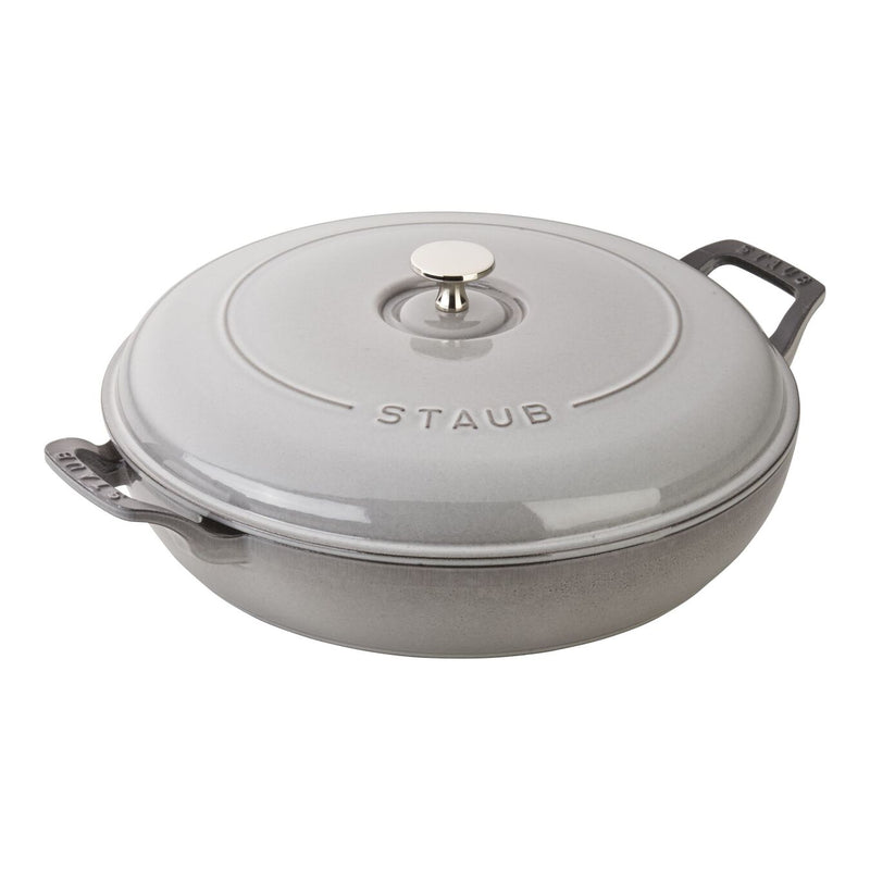 Staub 3.5 Qt. Cast Iron Braiser – Atlanta Grill Company