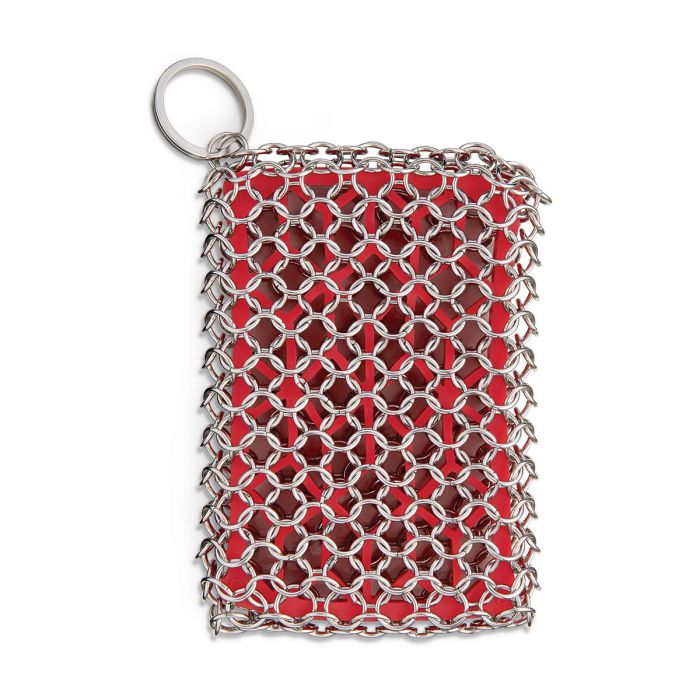 Load image into Gallery viewer, Harold Imports Chainmail Cast Iron Scrubber
