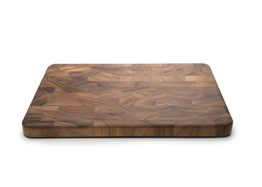 Walnut Cutting Board with Juice Groove, Flat Grain, 17 x 11 x 0.75