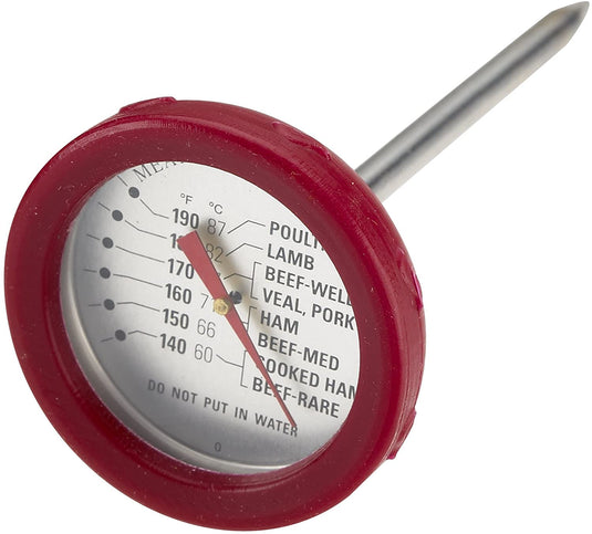 Grill Pro 8" Analog Thermometer with Bezel