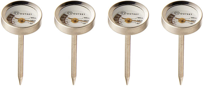 Outset Steak Thermometers 4pk