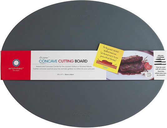 Architec® Poly Gripper Concave Cutting Board