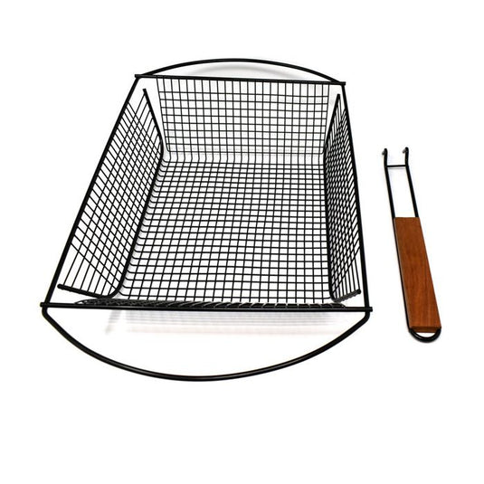 Norpro Nonstick Deluxe Grill Basket w/ Removable Handle