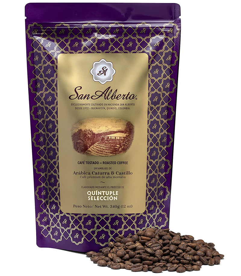 Load image into Gallery viewer, San Alberto Whole Bean Coffee 12 oz.
