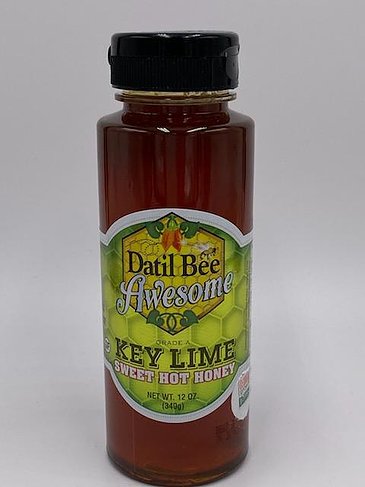 Datil Bee Awesome Sweet Hot Honey- Key Lime Flavor