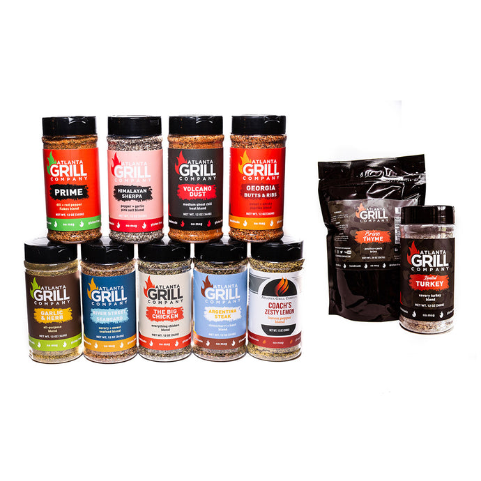 Nine and Brine...Plus Turkey Rub: Limited Edition AGC Rub Set
