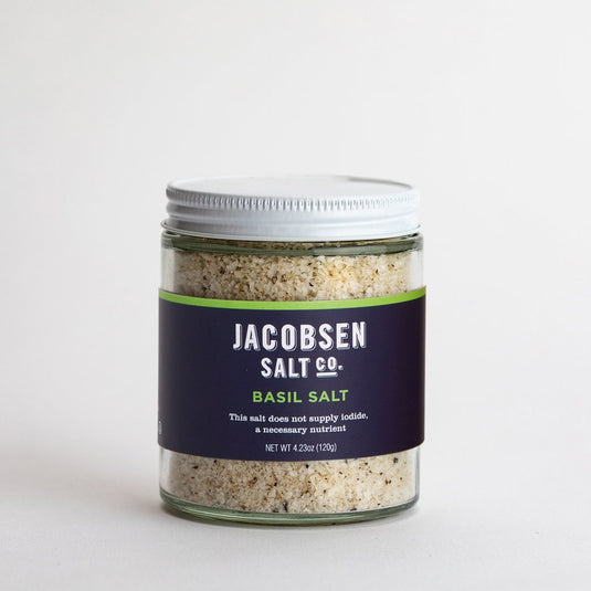 Jacobsen Salt Co. Infused Basil Salt