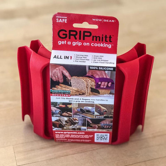 GRIPmitt Wow Silicon Mitt - Red - Each