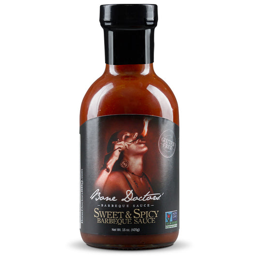 Bone Doctor Sweet And Spicy Barbecue Sauce 15 oz.