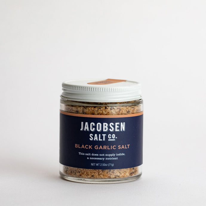 Jacobsen Salt Co. Black Garlic Sea Salt 2.5oz.