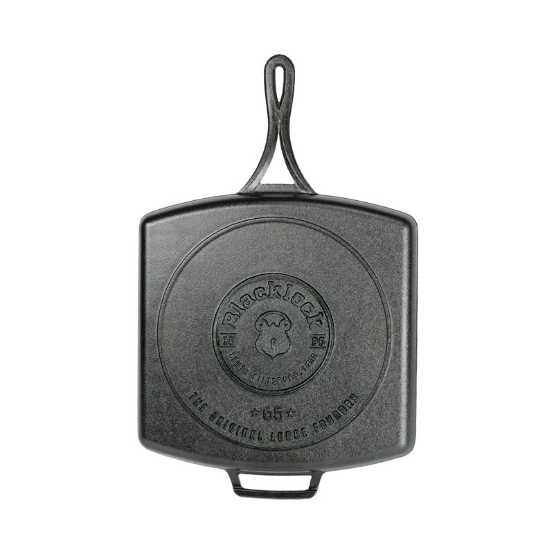 Load image into Gallery viewer, Lodge Blacklock *65* 12 Inch Triple Seasoned Cast Iron Grill Pan
