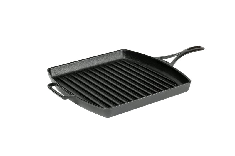 Load image into Gallery viewer, Lodge Blacklock *65* 12 Inch Triple Seasoned Cast Iron Grill Pan
