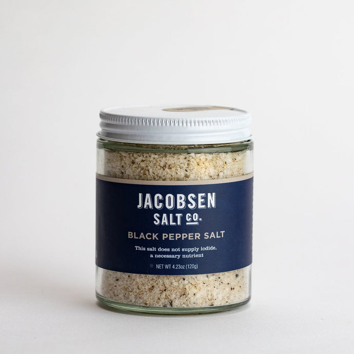 Jacobsen Salt Co. Infused Black Pepper Salt 4.23oz