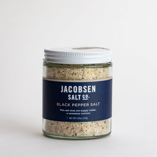 Jacobsen Salt Co. Infused Black Pepper Salt 4.23oz