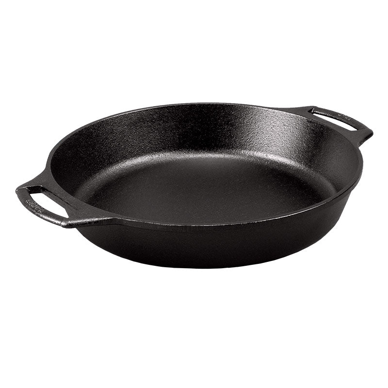 Load image into Gallery viewer, Lodge 10.25&quot; Seasoned Cast Iron Baker&#39;s Skillet
