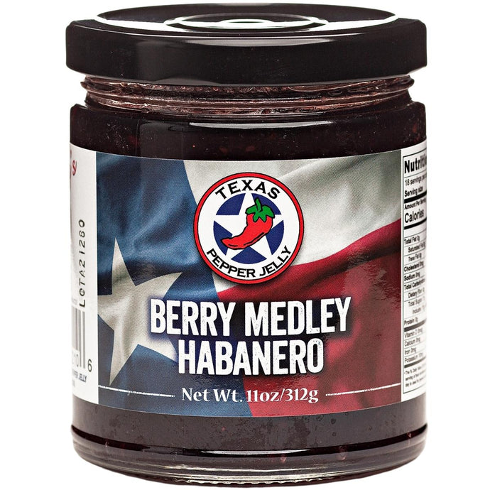 Texas Pepper Jelly – Berry Medley Habanero Pepper Jelly