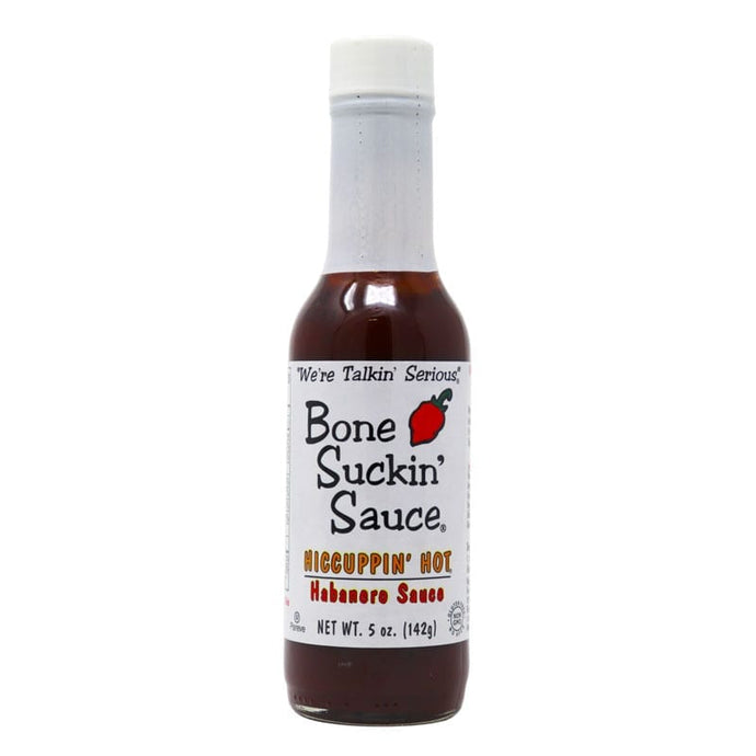 Bone Suckin' Hiccuppin' Hot Habanero Sauce, 5 oz.