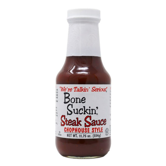 Bone Suckin' Steak Sauce, Chophouse Style, 11.75 oz.