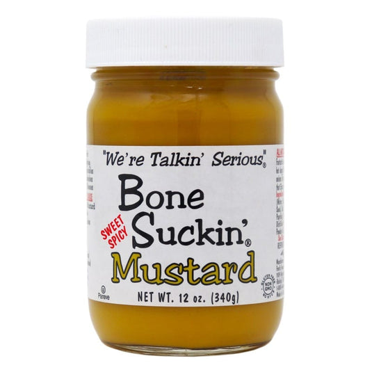Bone Suckin' Sweet/Spicy Mustard, 12 oz.