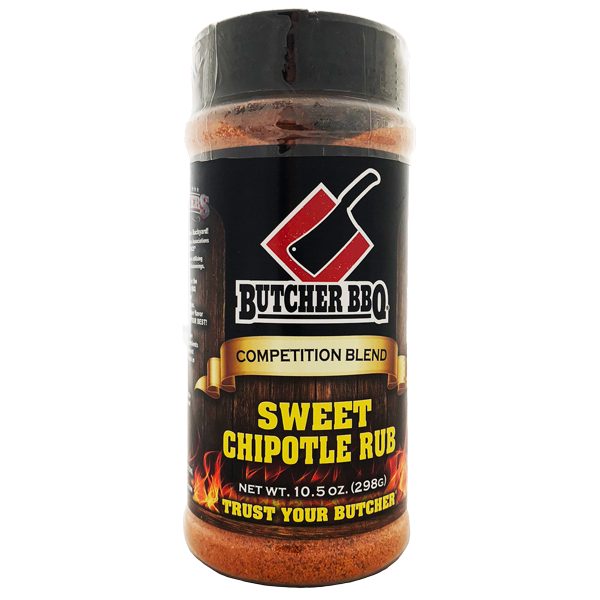 Butcher BBQ Competition Blend Sweet Chipotle Rub 10.5oz.