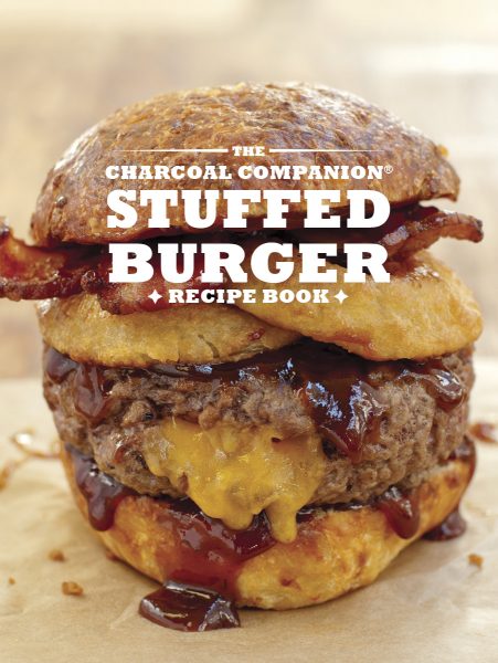 Charcoal Companion Stuffed Burger Recipe Book