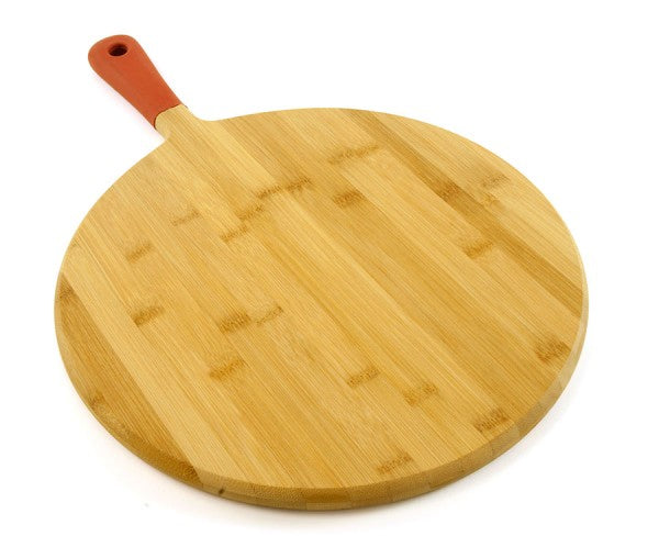 Charcoal Companion Round Bamboo Cutting Board
