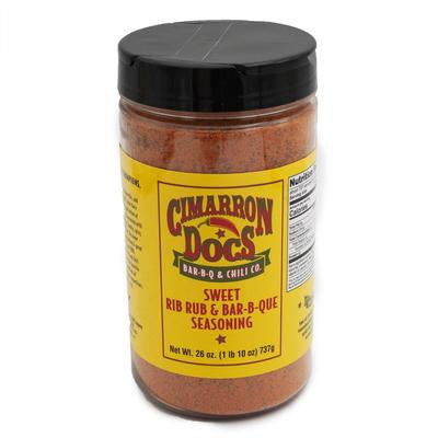 Cimarron Doc's Sweet Rib Rub & Bar-B-Q Seasoning