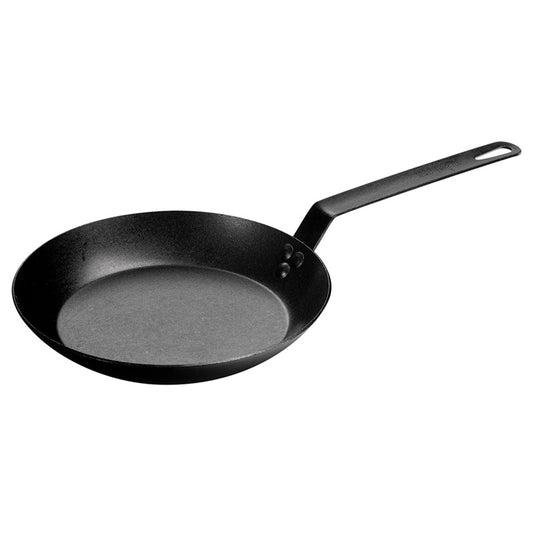 Lodge 10 Inch Seasoned Carbon Steel Skillet With Silicone Handle Holder