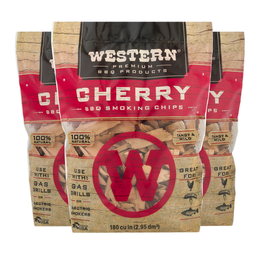 Western Cherry Wood BBQ Smoking Chips