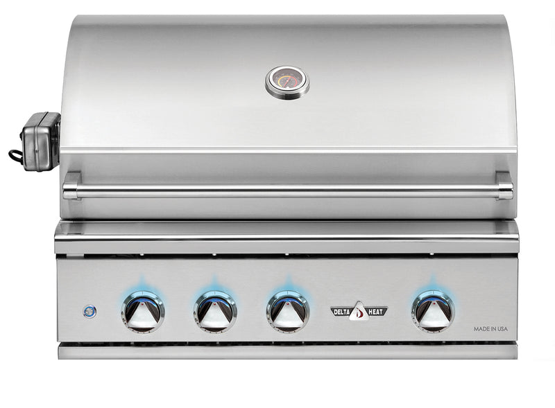 Load image into Gallery viewer, Delta Heat 32” Outdoor Gas Grill w/ Infrared Rotisserie &amp; Sear Zone
