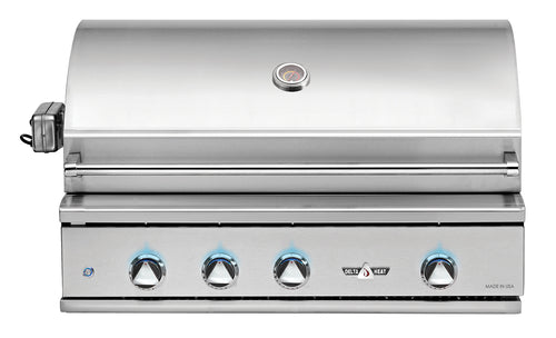 Delta Heat 38” Outdoor Gas Grill w/ Infrared Rotisserie & Sear Zone