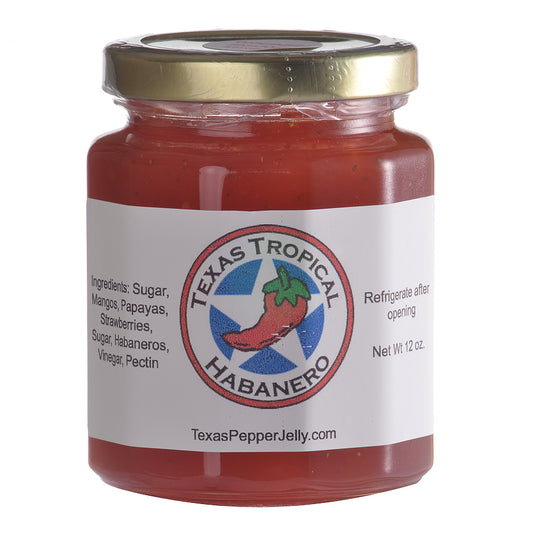 Texas Pepper Jelly – Texas Tropical Habanero Pepper Jelly
