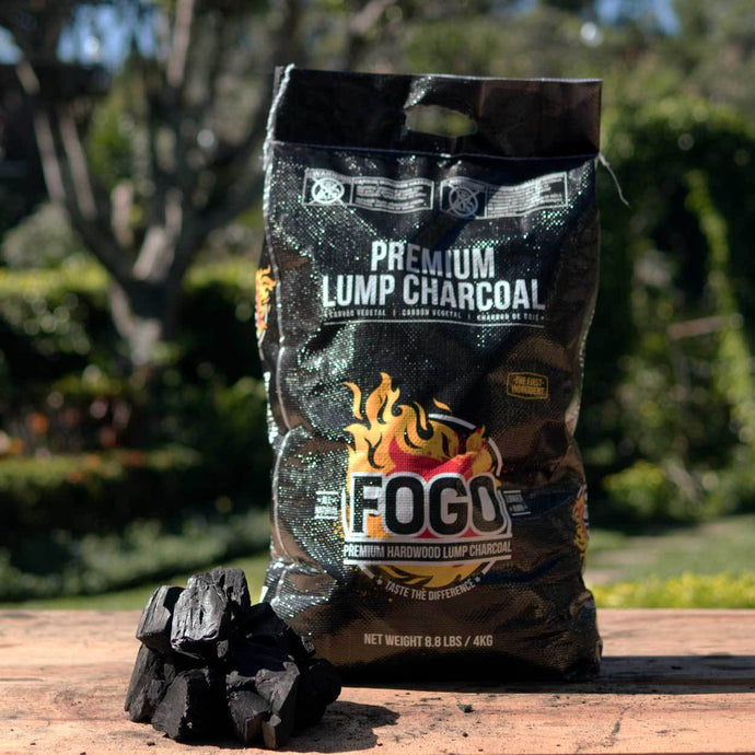 Fogo 8.8-pound Hardwood Lump Charcoal Black Bag