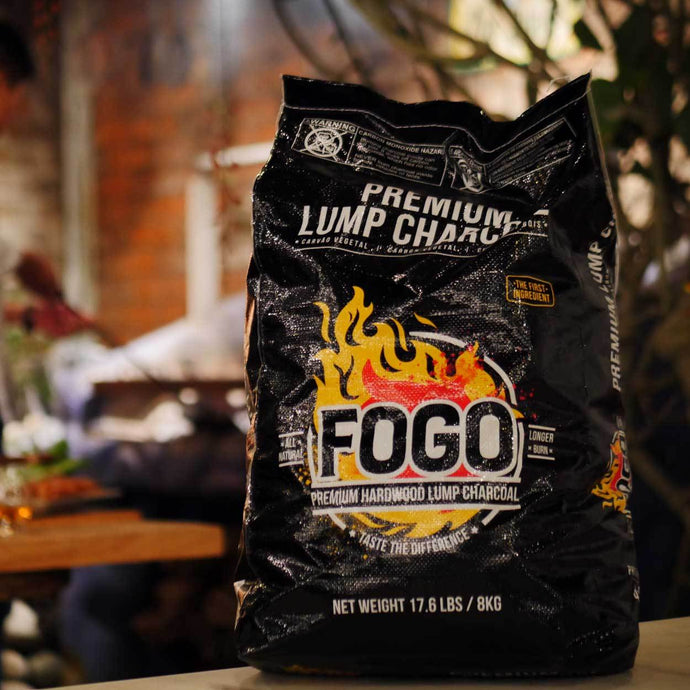 Fogo 17.6-pound Premium Hardwood Lump Charcoal Black Bag