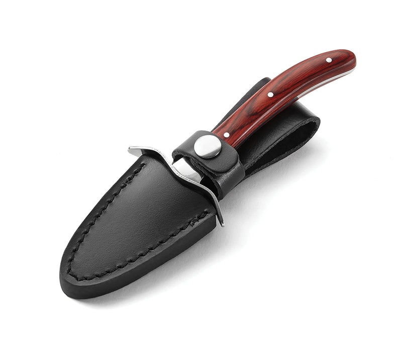 Load image into Gallery viewer, Outset Oyster Knife w/ Leather Case
