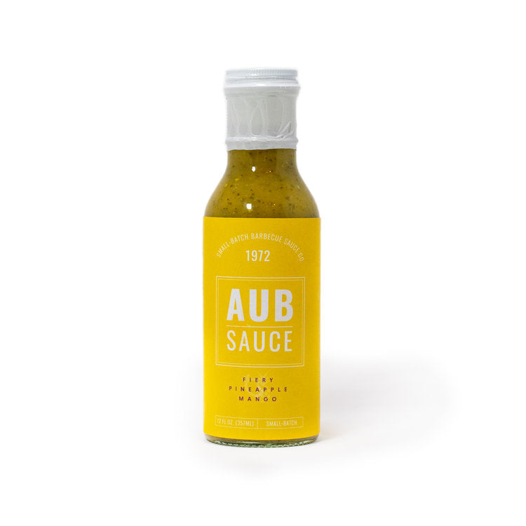 Load image into Gallery viewer, AubSauce – Fiery Pineapple Mango BBQ Sauce
