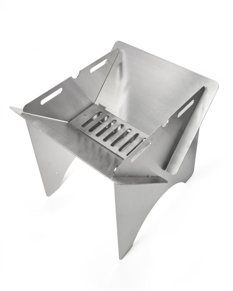Load image into Gallery viewer, Pitts &amp; Spitts Stainless Steel Wood Burning Firepit
