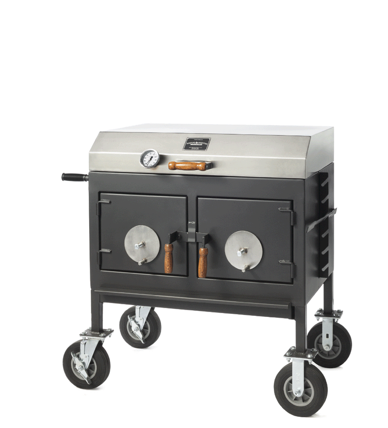 Flattop Adjustable Charcoal Grill Atlanta Grill Company