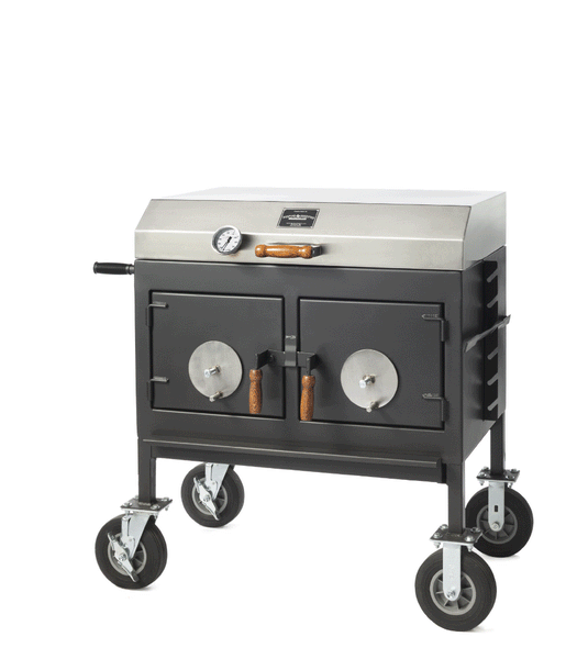 Flattop Adjustable Charcoal Grill