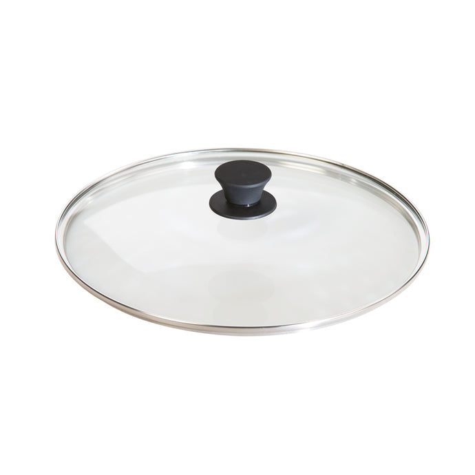 Lodge 12 Inch Tempered Glass Cover, Phenolic Knob Is Oven Safe To 400° F