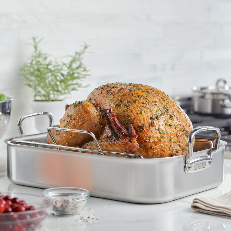 Load image into Gallery viewer, Hestan Provisions 16.5&quot; Classic Roaster with Rack
