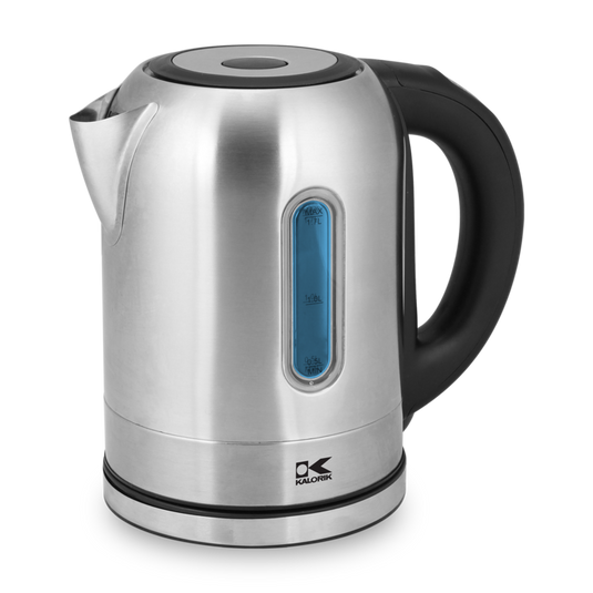 Kalorik Stainless Steel Color Changing LED Electric Kettle Atlanta Grill Company