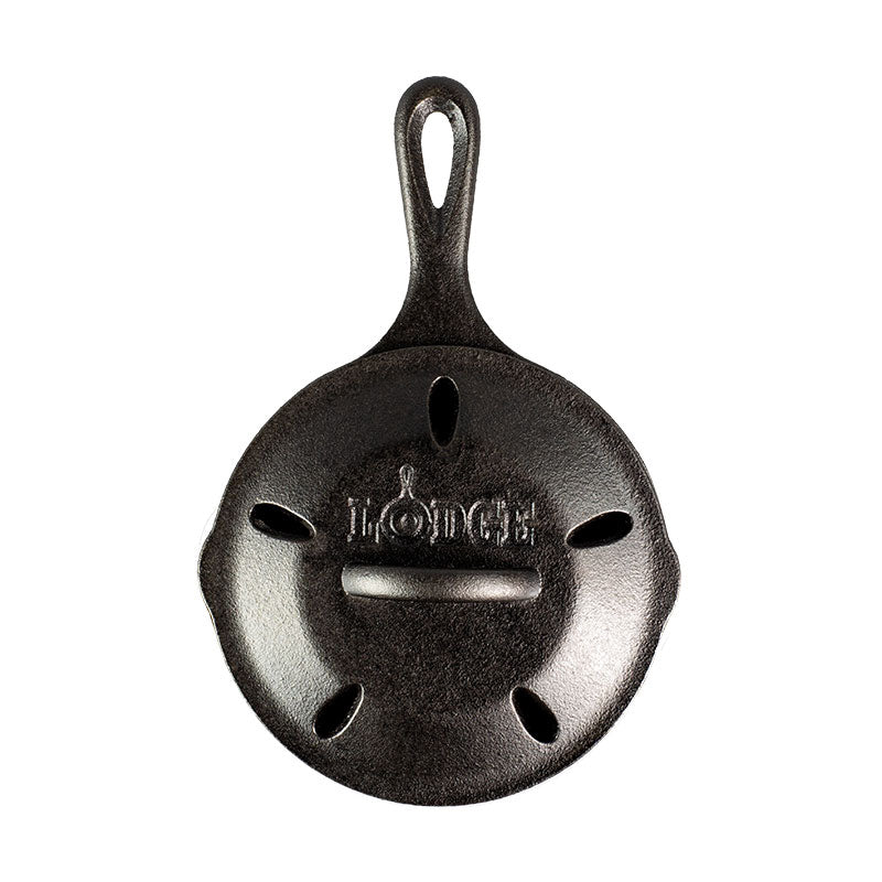 Load image into Gallery viewer, Lodge 6.5 Inch Seasoned Cast Iron Smoker Skillet
