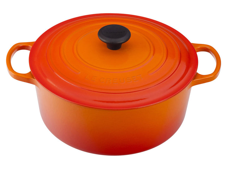 Le Creuset Cast Iron 15.75 Classic Oval Skillet - Volcanique Flame 