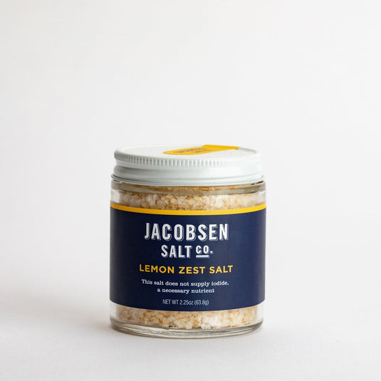 Jacobsen Salt Co. Infused Lemon Zest Salt 2.25oz