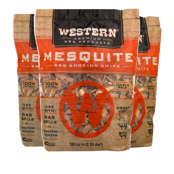 Western Mesquite Wood BBQ Smoking Chips
