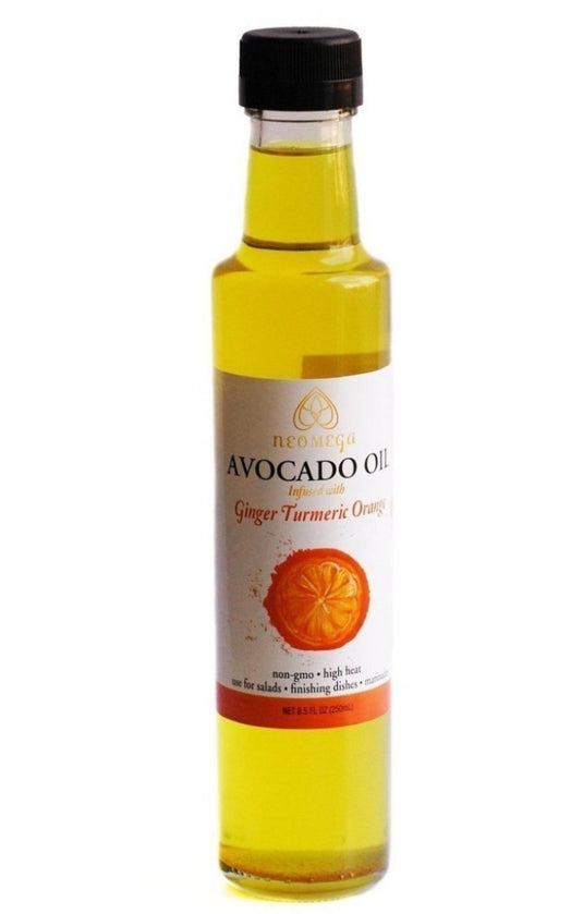 Neomega Ginger-Turmeric-Orange Infused Avocado oil 8 oz (250 ML)