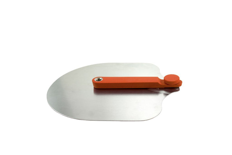 Load image into Gallery viewer, Pizzacraft 12&quot; Soft-Grip Folding Aluminum Pizza Peel
